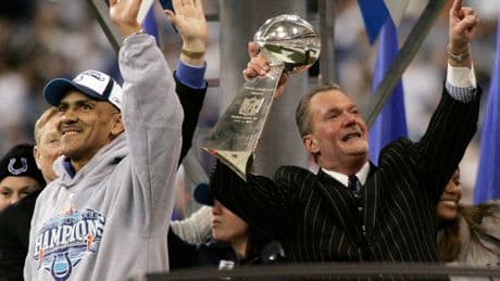 Tony Dungy rues missed Jim Irsay opportunity after Colts owner’s death