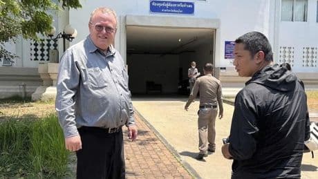 Prosecutors in Thailand say they won't pursue royal defamation case against U.S. scholar