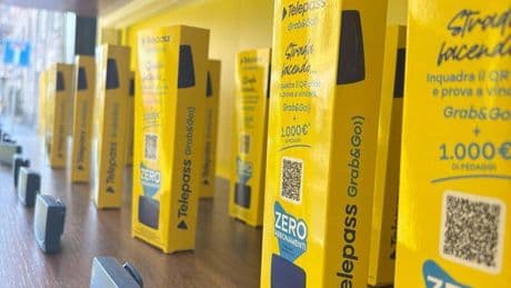 Grab&Go, il primo Telepass senza abbonamento
