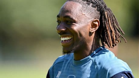 Eberechi Eze trains with Arsenal for first time ahead of possible debut against Liverpool