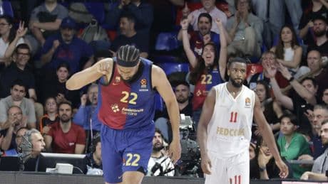 Horario y dónde ver por TV el Barça - Mónaco del playoff de la Euroliga de baloncesto