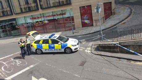Police cordon off Edinburgh city centre road amid emergency incident
