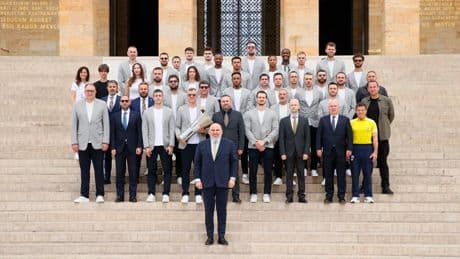 Fenerbahçe Beko'dan Anıtkabir ziyareti!