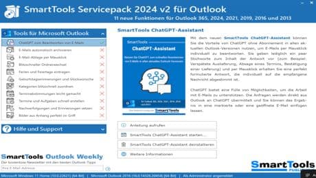 SmartTools ServicePack für Microsoft Outlook