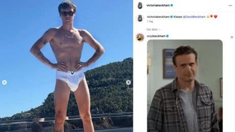 Promisohn reagiert: "Jemand eine Socke verloren?" – Urlaubsbild von Cruz Beckham heizt Instagram auf