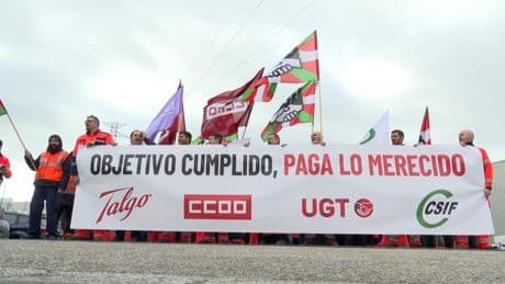 La plantilla de Talgo explota: se concentrarán para exigir al Gobierno soluciones ante la parálisis de Sidenor