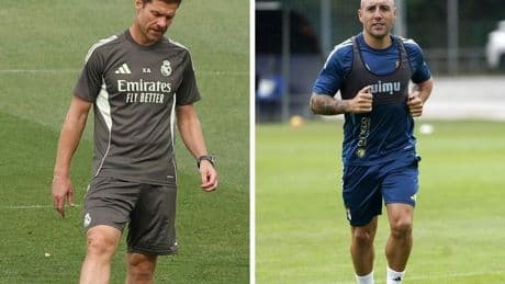 Xabi Alonso y Cazorla reviven en el Tartiere días de vino y rosas