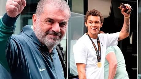 Ange Postecoglou sack verdict given to Tottenham chief Daniel Levy after Europa League win