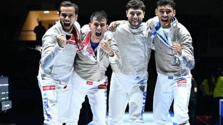 Scherma, oro per l'Italia della sciabola maschile: Ungheria sconfitta 45-37