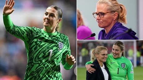 Sarina Wiegman breaks silence on Mary Earps' 'really disappointing' international retirement shock as Lionnesses' boss opens up on goalkeeper's 'emotional' exit