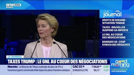 Taxes Trump: le gaz naturel liquéfié est au cœur des négociations