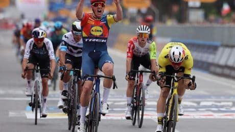 Así queda la clasificación del Giro tras la etapa 1