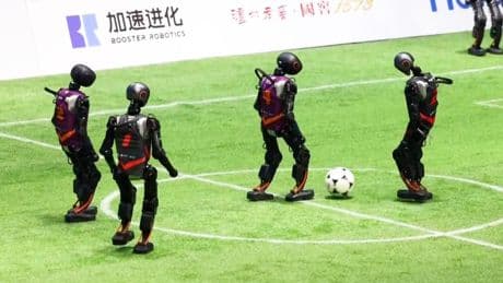 El fútbol chino entra en la era de los robots y la inteligencia artificial