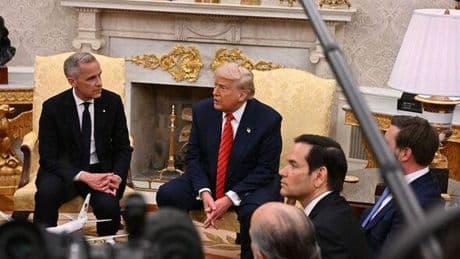Lip-reader claims Donald Trump gave controlling 8-word order to Canadian PM Mark Carney