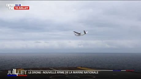 14-Juillet: les drones, nouvelles armes de la marine nationale