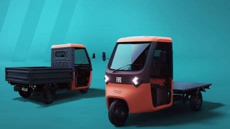 Así es el Tris, el triciclo eléctrico que propone Fiat para el reparto sostenible