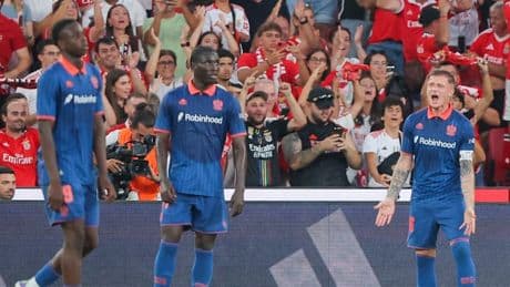 Benfica-Nice: les Niçois éliminés de la Ligue des champions après une correction mais reversés en Ligue Europa