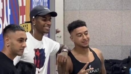 Reencuentro especial de Rashford-Lingard con doble regalo