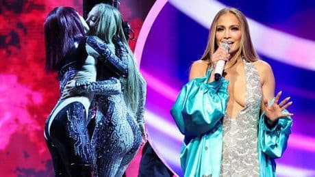 8 Outfits und viele Küsse bei den AMAs - J-WOW! Lopez’ wilde Knutsch-Show