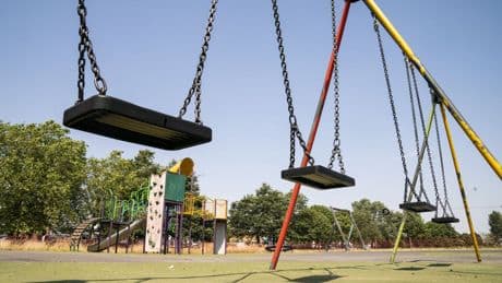 Playgrounds must be saved to stop children being ‘glued to screens’, MPs say