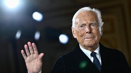 Iconic fashion designer Giorgio Armani dead at 91