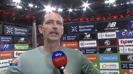Eintracht-Trainer sauer im Live-TV - „Vielleicht hört der ganze Scheiß erstmal auf“