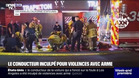 Los Angeles: le conducteur qui a foncé dans la foule inculpé pour violences avec arme