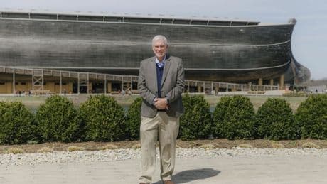 With a massive ark and museum, he spreads creationism a century after Scopes trial. He's not alone