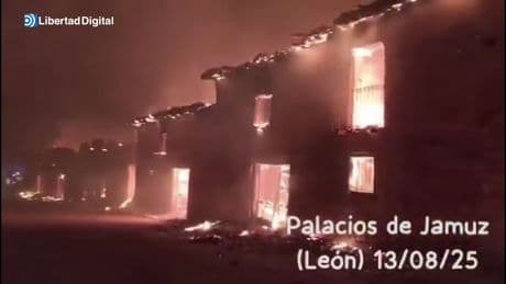 El desgarrador relato de un bombero frente a un pueblo arrasado por las llamas: &quot;Es un horror&quot;