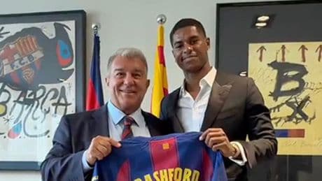 Marcus Rashford handed iconic Barcelona shirt number after completing Man Utd exit