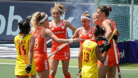 Oranje-hockeysters weer stap dichter bij eindzege in Pro League na zege op China