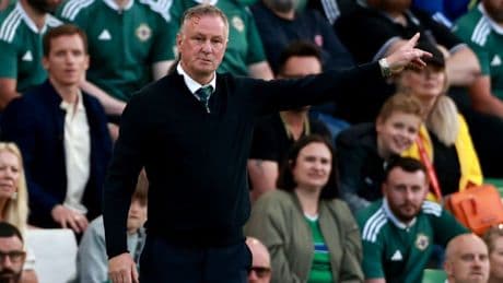 Michael O’Neill excited by Northern Ireland’s ‘big step up’ against Germany