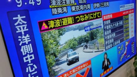 Powerful quake hits near Russia’s Kamchatka Peninsula. Japan issues a tsunami alert