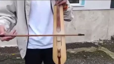 Trabzon'da okula kemençeli, türkülü başlangıç