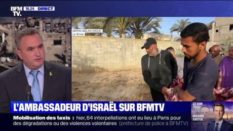 Joshua Zarka, ambassadeur d'Israël en France: "La bande de Gaza n'est pas un mouroir"