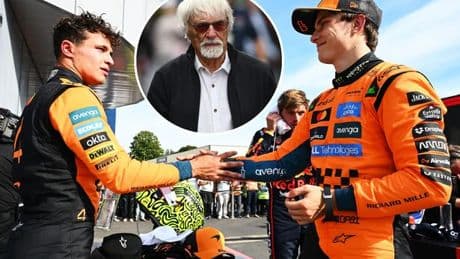 Bernie Ecclestone: 'McLaren have picked preferred Lando Norris vs Oscar Piastri winner'
