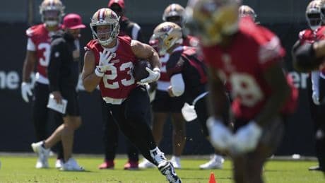 49ers' McCaffrey hopes more time off leads to healthier season