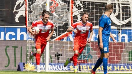 Zumindest ein bisschen - Halle schockt Lok Leipzig