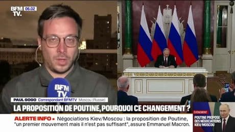 Proposition de Vladimir Poutine: pourquoi ce changement de position ?