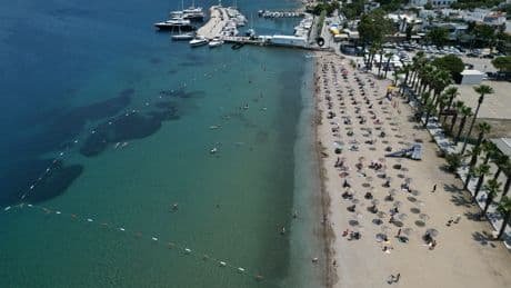 Muğla sahillerinde bayram yoğunluğu
