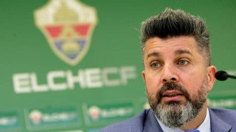 Bragarnik, en la fiesta del ascenso: “Llamaron muchos, pero el Elche no se vende”