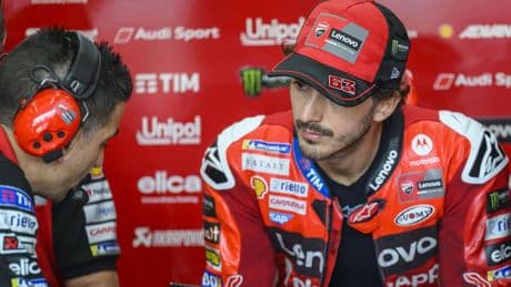 Bagnaia confirma novedades en su Ducati: "Marc Márquez las ha estado utilizando desde principios de año"