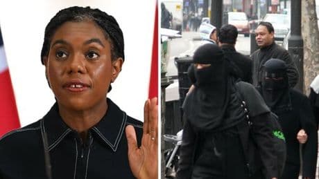 Kemi Badenoch breaks silence on burka ban with major pledge to British businesses