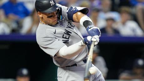 Aaron Judge gets a day off from historic Yankees tear
