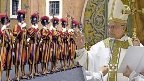 Gewapend elitekorps én eigen politiemacht in Vaticaan