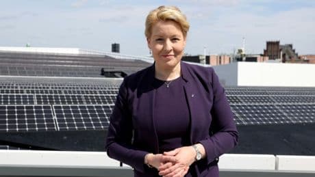 Urteil gegen Angreifer von Berliner Wirtschaftssenatorin Giffey rechtskräftig