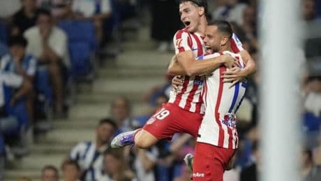Descalabro del Atlético en su estreno liguero