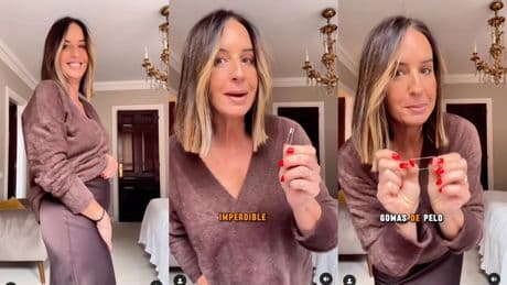 Lucía Lipperheide, experta en trucos caseros: “Con la ayuda de estos dos accesorios que tienes en casa disimularás la tripa cuando vistas una falda satinada”