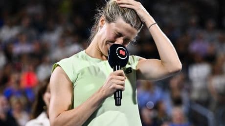 Eugenie Bouchard breaks down in tears as former Wimbledon runner-up officially retires after losing final match