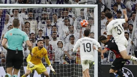 El gesto de celebración de Maffeo a los aficionados del Real Madrid que ha provocado cachondeo